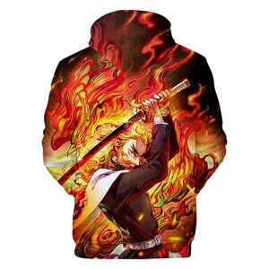 Kids Anime Graphic Hoodie - Multicolor